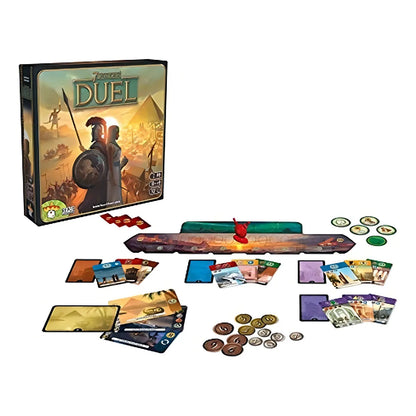 7 Wonders Duel Juego De Mesa Estrategia 2 Jugadores Construye Civilizaciones