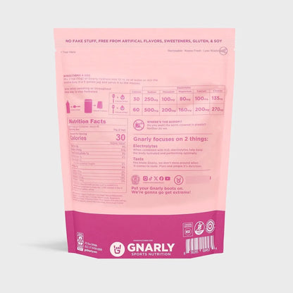 Mezcla Hidratante De Electrolitos Frambuesa Gnarly Nutrition Para Ejercicio Y Recuperación