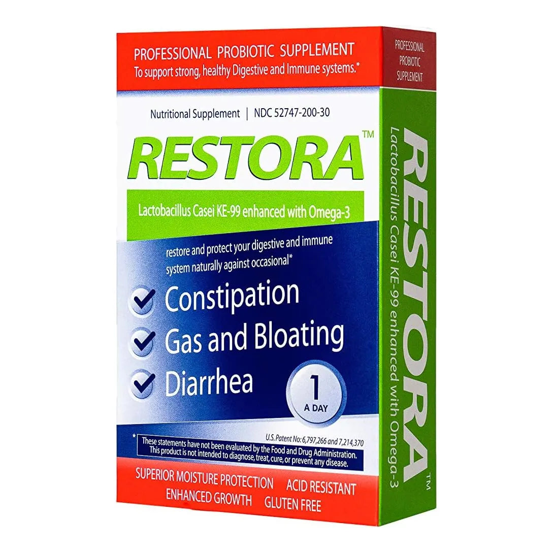 Probiótico Con Omega 3 Suplemento Para Salud Intestinal Y Defensas