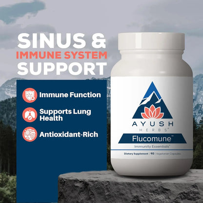 Mezcla Ayurvedica Amla Albahaca Apoyo Inmunologico Y Sinusal 90 Capsulas