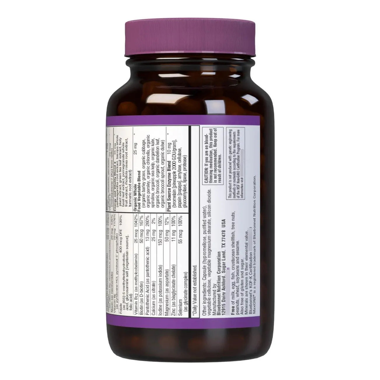 Nutrition Maxi One Alimentos Integrales Multivitamínico Energía Vitalidad 90 Cápsulas