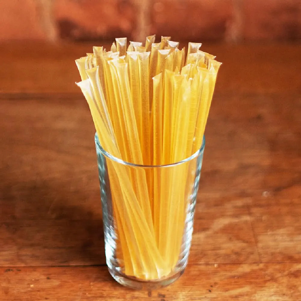 Palitos De Miel Pura Sin Filtrar 100 Unidades Para Té Y Aperitivos Sun Bay Organics