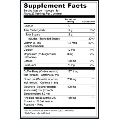 Sport Energizer Polvo Preentrenamiento Limonada Fresa Energia Enfoque 25 Porciones