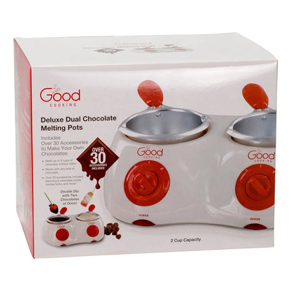 Olla Para Fondue De Chocolate Good Cooking Blanco Postres Perfectos