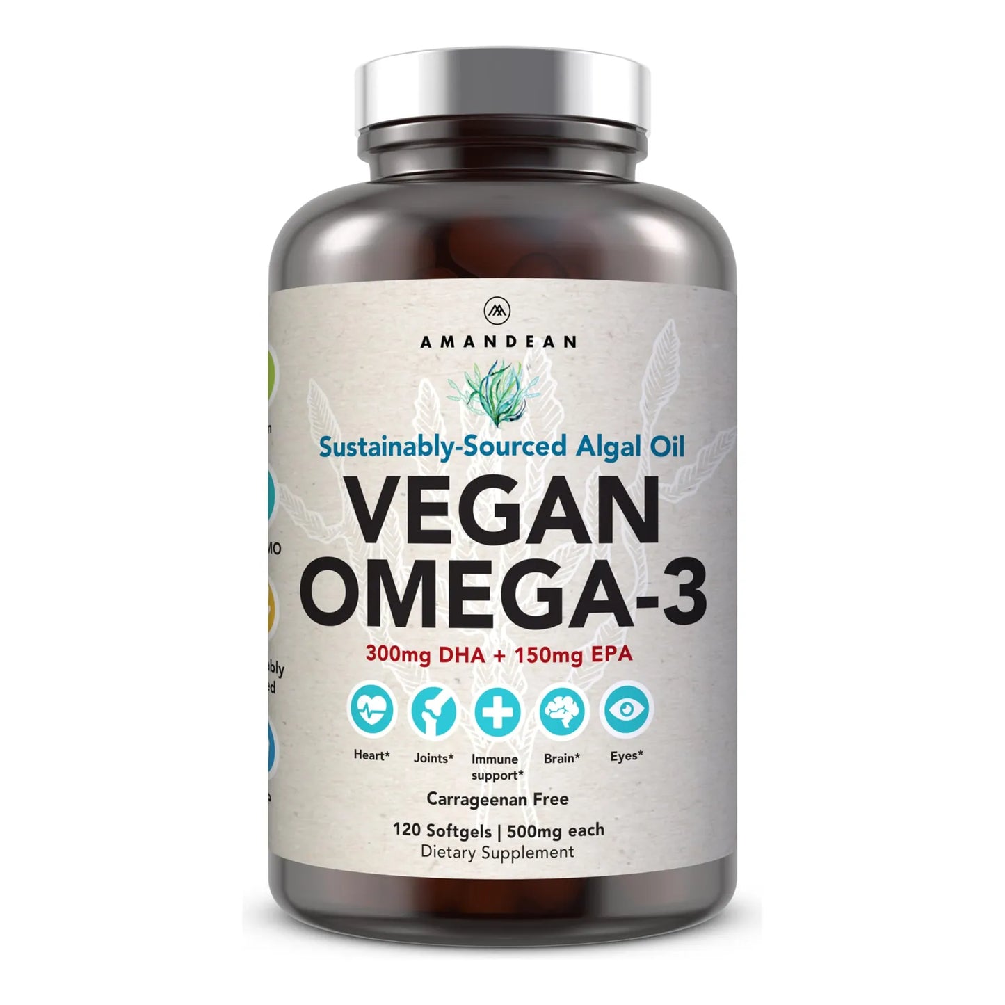 Omega 3 Vegano De Algas Dha Epa Capsulas Blandas Sin Aceite De Pescado