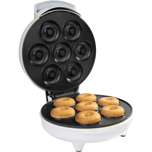 Máquina Para Mini Donas CucinaPro Antiadherente 7 Unidades Color Blanco