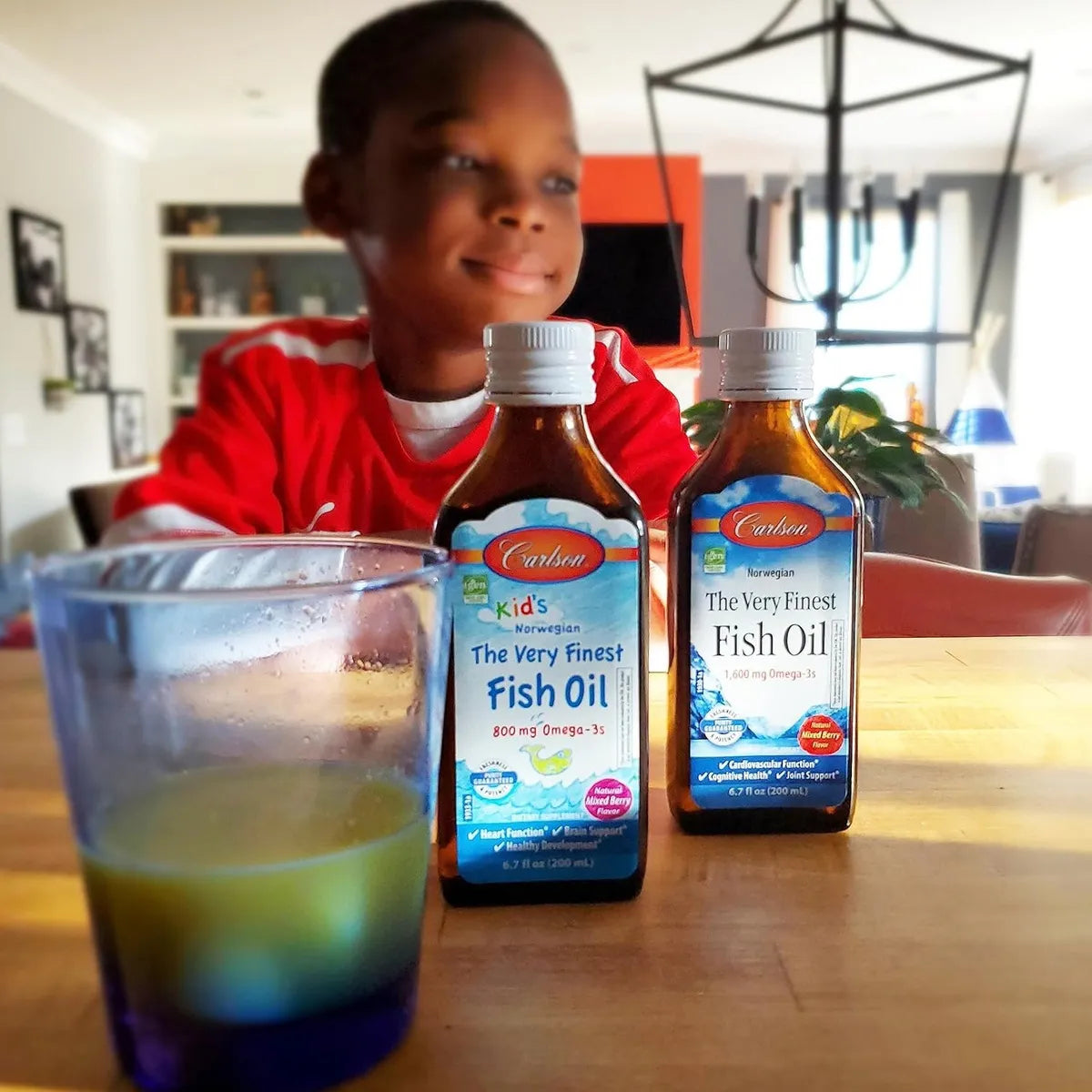 Aceite De Pescado Infantil Carlson Omega 3 Líquido 200 Ml Bayas Mixtas - Imagen 4