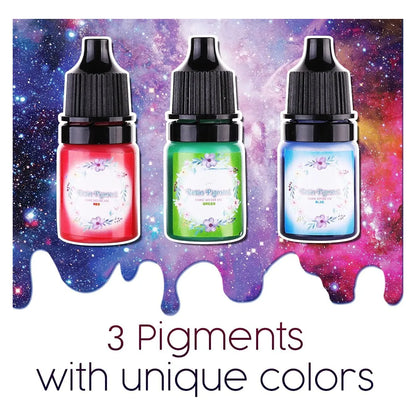 Kit Resina Epoxi Principiantes Moldes Silicona Luz UV Joyas Personalizadas