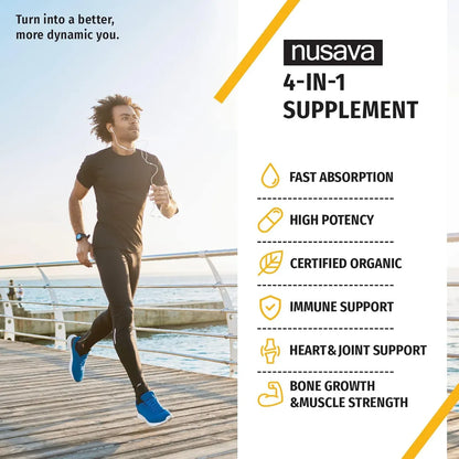 Gotas Orgánicas Vitamina D3 K2 Mct Omega 3 5000 Ui Máxima F Energía Y Salud