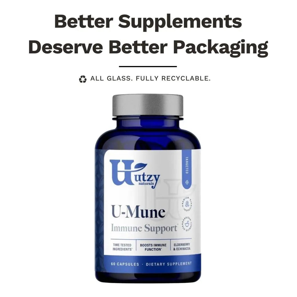 U Mune Apoyo Inmunologico Con Sauco Equinacea Y Oregano 60 Capsulas