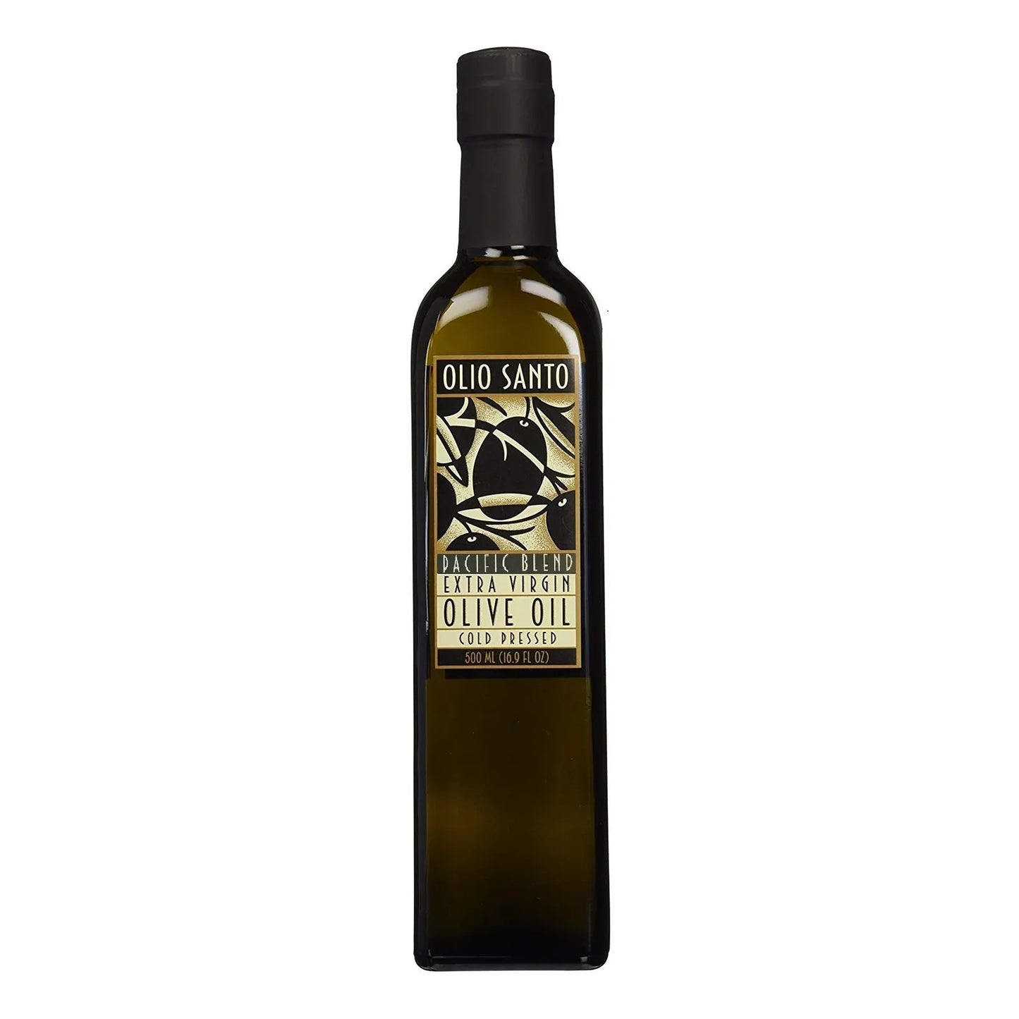 Aceite De Olio Santo California Extra Virgen Prensado En Frio 16.9 Oz Importado