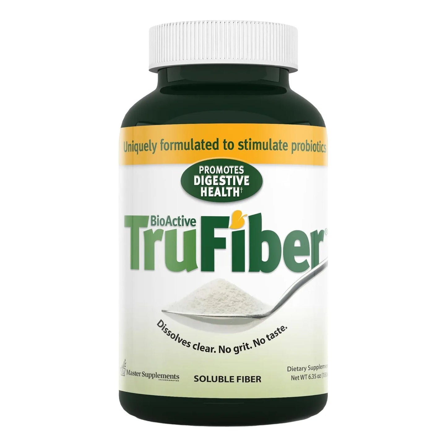 Fibra Prebiotica TruFiber 180g Estimula Probióticos Salud Digestiva Vegano