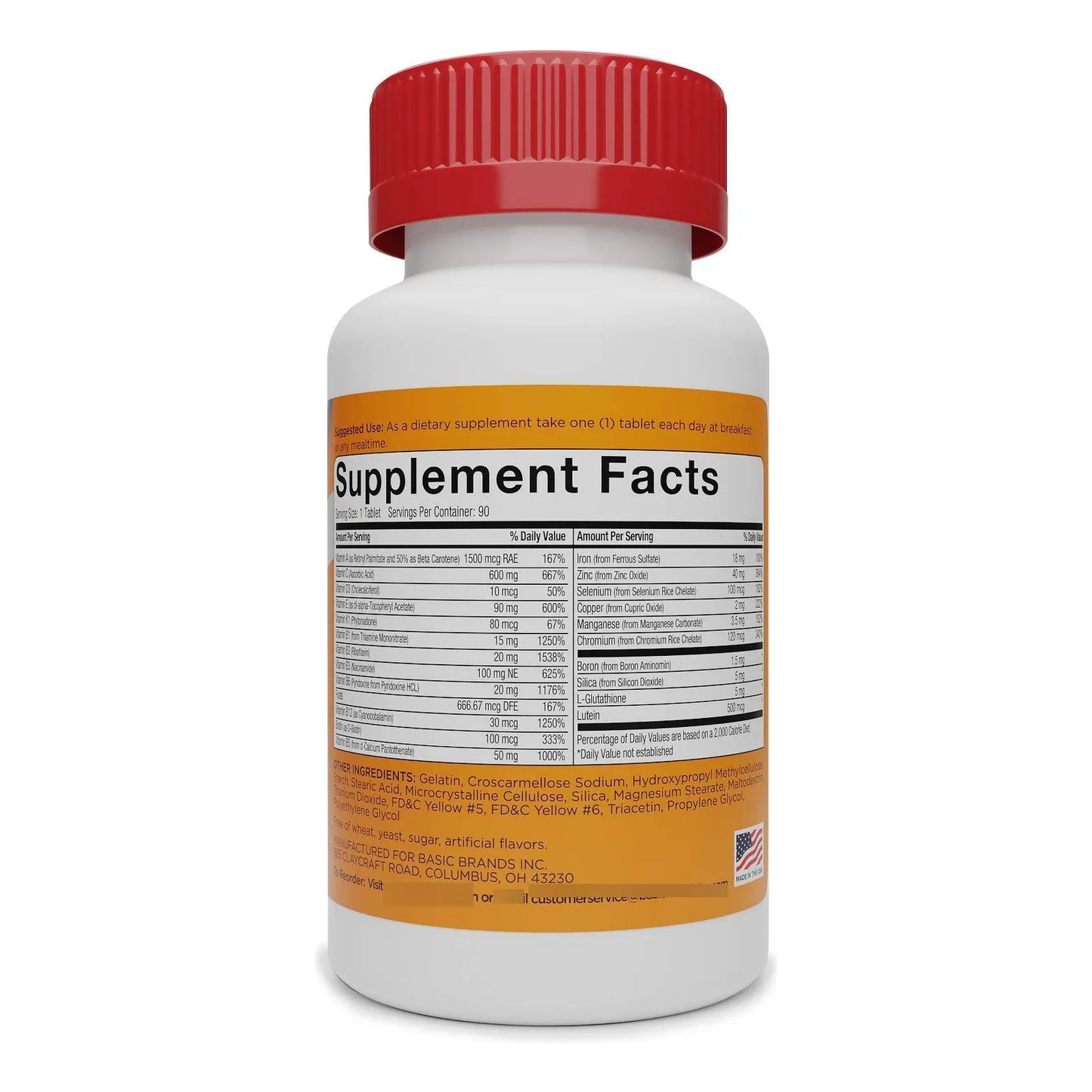 POWERALL Multivitamínico Adultos Apoyo Inmunológico Vitaminas A C D3 E K1 B 90 Cápsulas