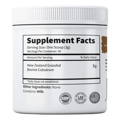 Calostro De Res Alimentado Con Pasto Primal Being Soporte Inmunologico Y Salud Intestinal 3.17 Oz