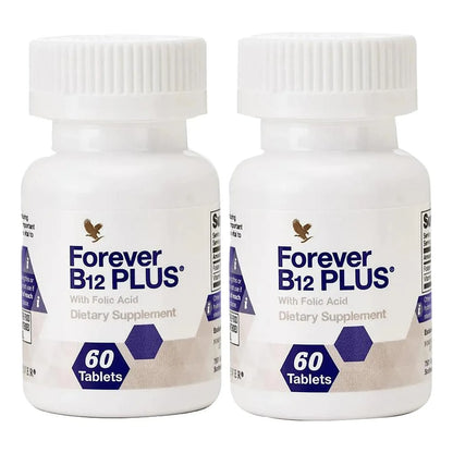 Vitaminas B12 Plus Energizante Apoyo Inmunológico 60 Tabletas Vegano