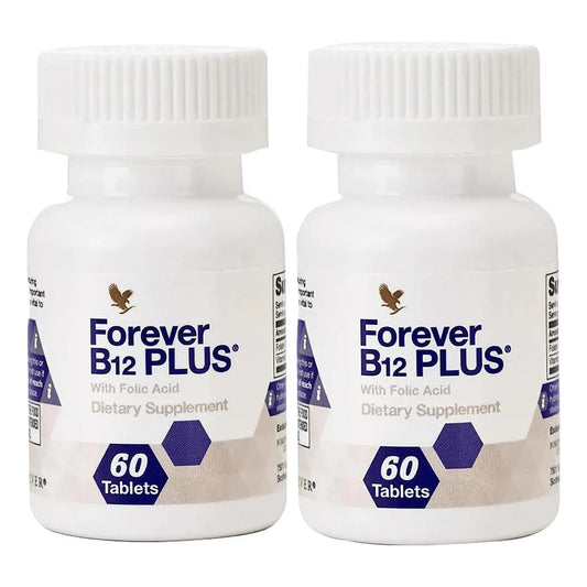 Vitaminas B12 Plus Energizante Apoyo Inmunológico 60 Tabletas Vegano