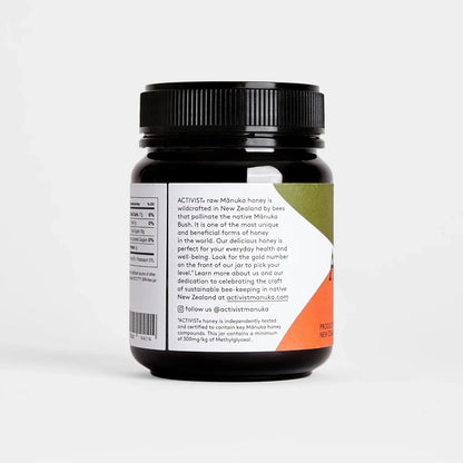 Miel De Manuka Cruda 300 MGO 340 G Tarro Libre De BPA Producto De Nueva Zelanda