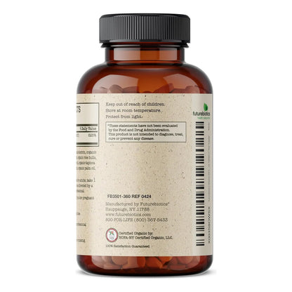Vitamina D3 5000 Ui 125 Mcg Futurebiotics Suplemento Organico Usda 360 Tabletas