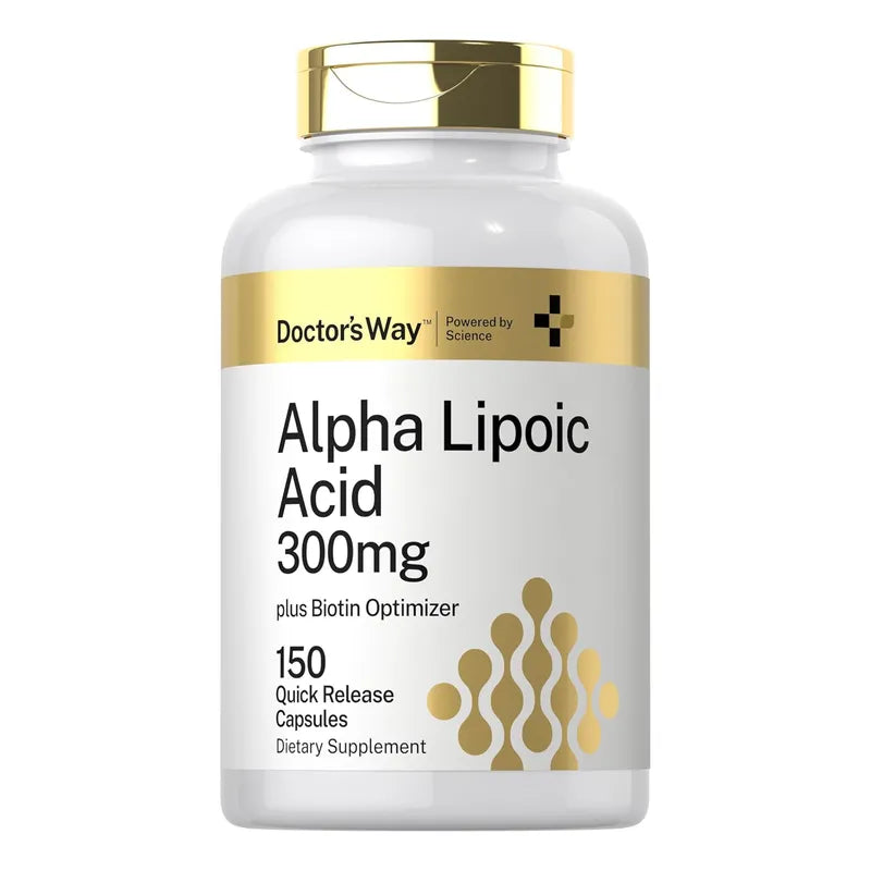 Ácido Alfa Lipoico 300 Mg Con Biotina Optimizad Doctor's Way