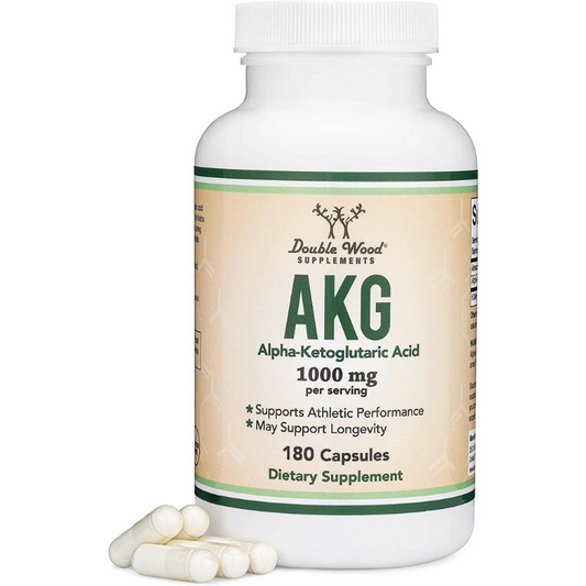 Suplemento Etox AKG (ácido alfa cetoglutárico) 1,000 mg por porción (180 cápsulas) Diff